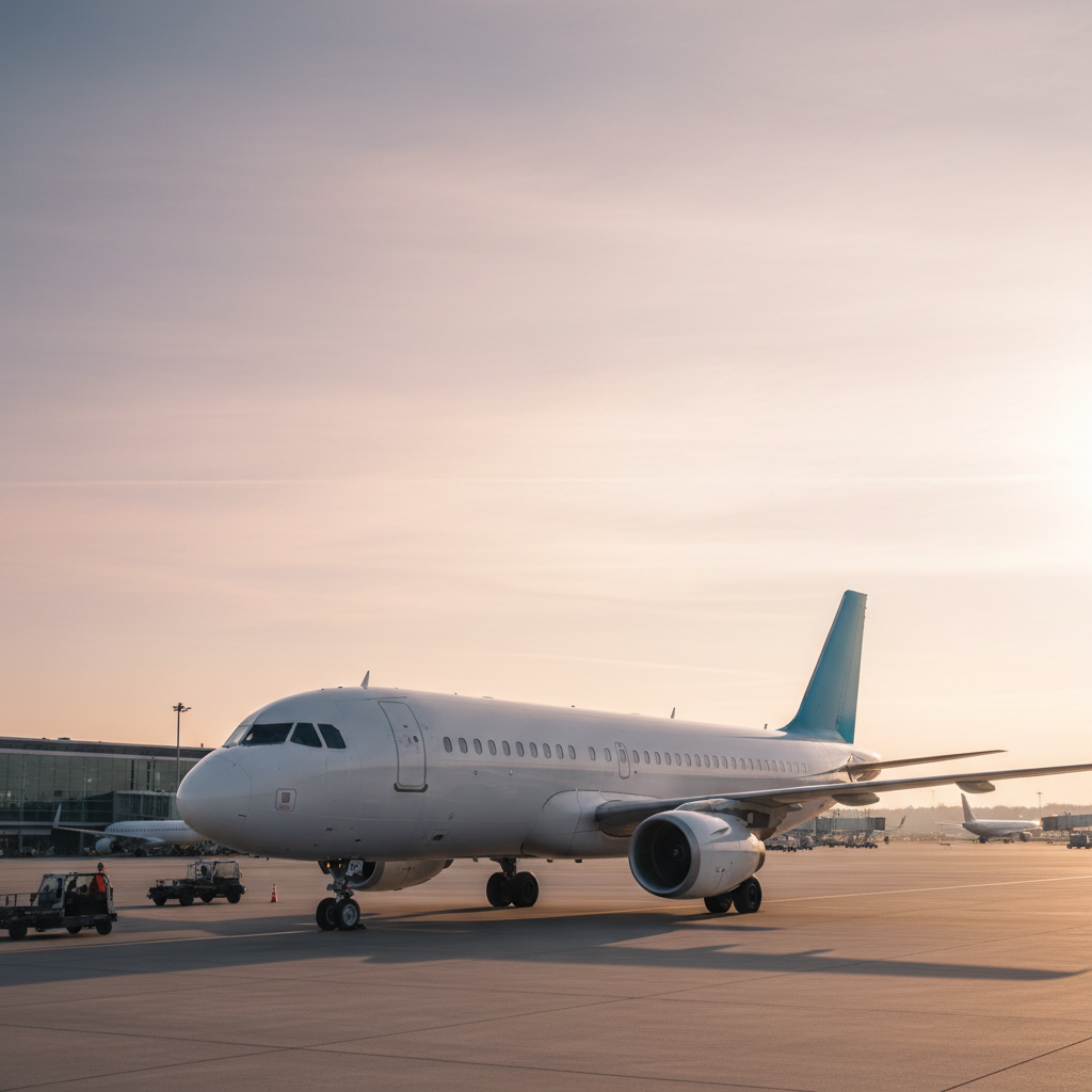 Passagerarplan på flygplats — flygbolaget Finnair